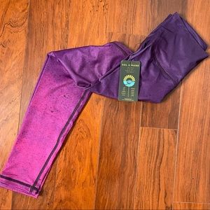NWT Sol & Mane 7/8 ombre leggings
